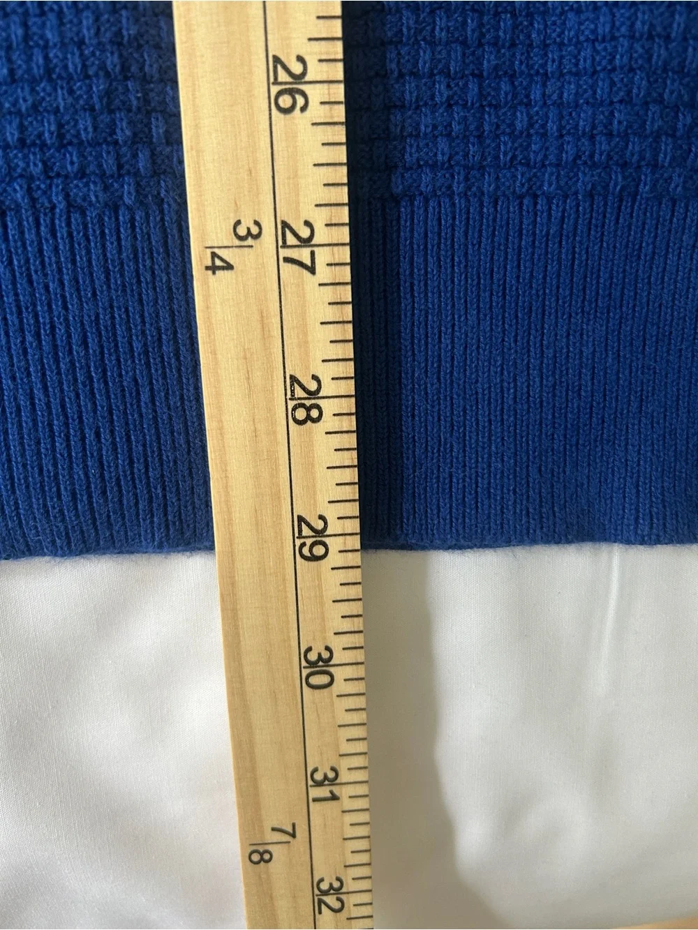 Cutter & Buck Sweater Men's L Royal Blue 100% Cotton Golf Classic Fall Essential